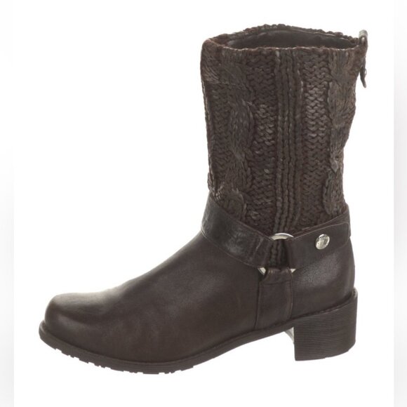 Stuart Weitzman Moto Boot Brown size 6 - Picture 2 of 7